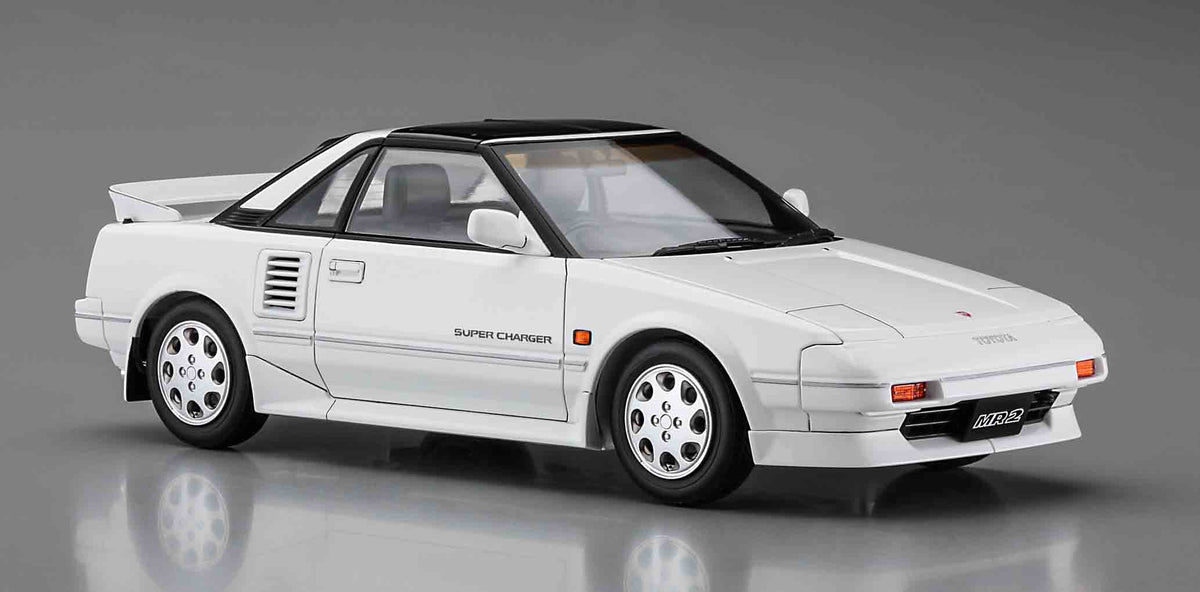 1/24 Toyota MR2 (AW11) Late Version G-Limited Super Charger T Bar Roof - Hobby Sense