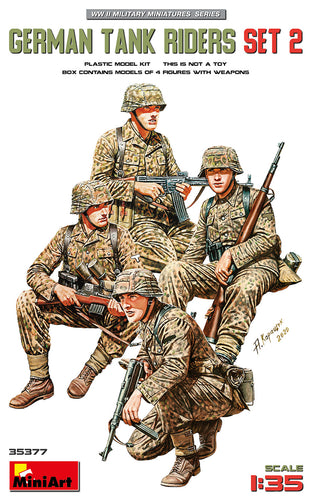 1/35 German Tank Riders Set 2 - Hobby Sense
