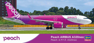 1/200 Peach Airbus A320Neo - Hobby Sense
