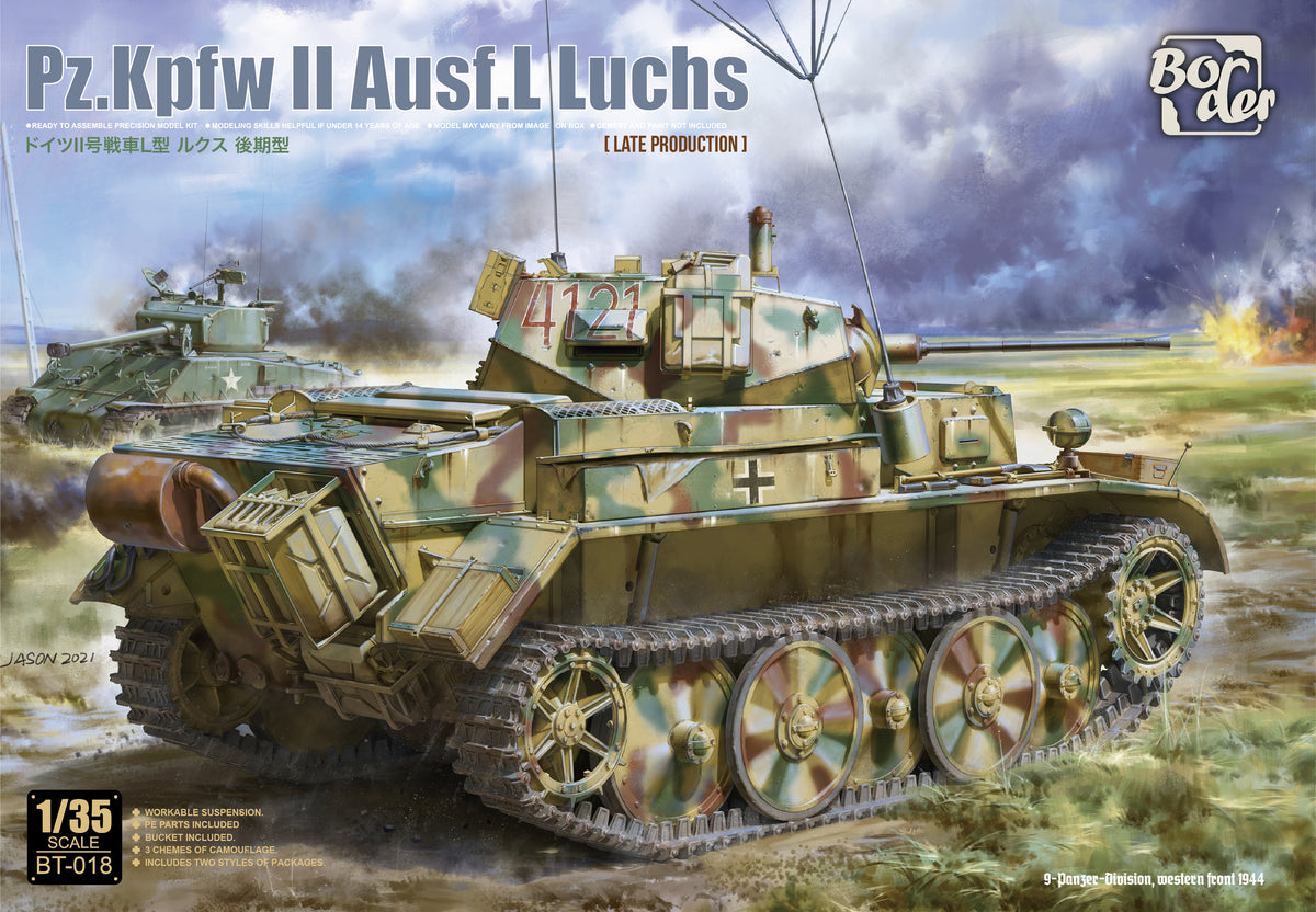 1/35 Pz.Kpfw II Ausf.L Luchs - Hobby Sense