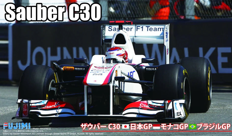 1/20 Sauber C30 Japan, Monaco, Brazil GP - Hobby Sense