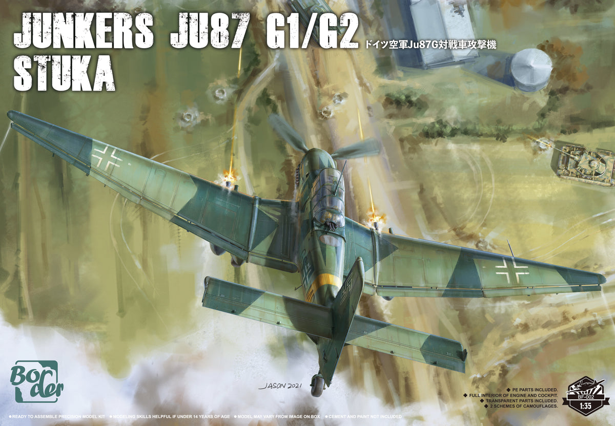 1/35 Junkers JU87G G1/G2 Stuka - Hobby Sense