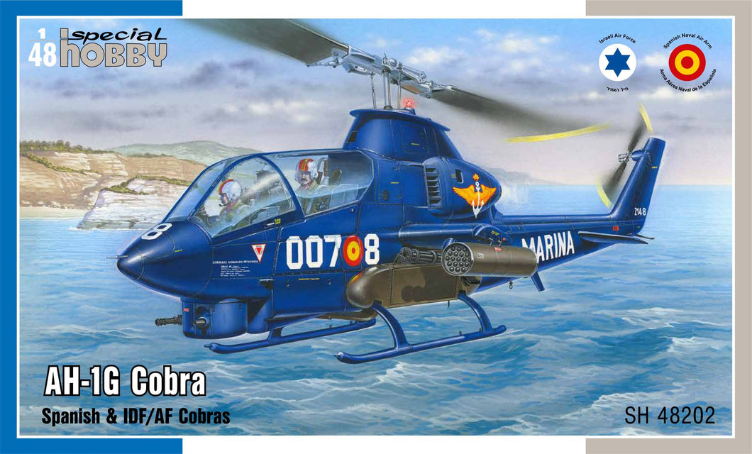 1/48 AH-1G Cobra ‘Spanish & IDF/AF Cobras’ - Hobby Sense