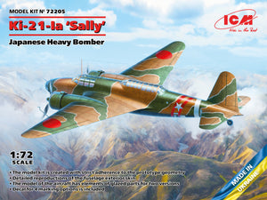 1/72 Ki21Ia 'Sally', Japanese Heavy Bomber - Hobby Sense