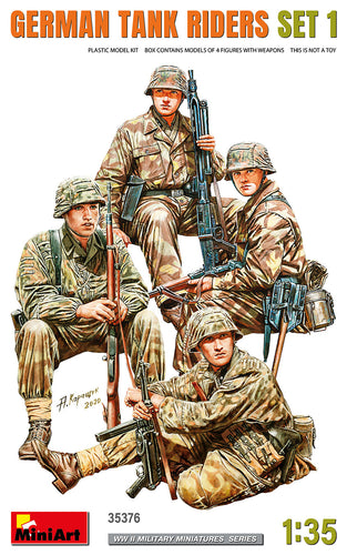 1/35 German Tank Riders Set 1 - Hobby Sense