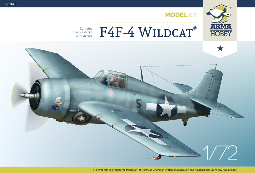 1/72 F4F-4 Wildcat - Hobby Sense