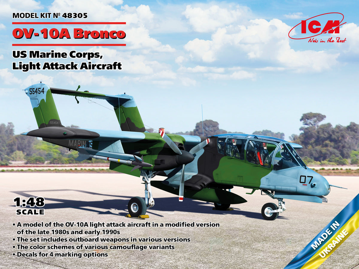 1/48 OV10А Bronco US Marine Corps, Light Attack Aircraft - Hobby Sense
