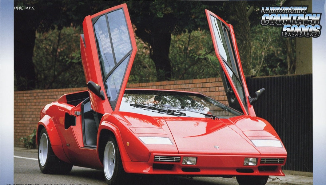 1/24 Lamborghini Countach 5000S Quattro Valvole - Hobby Sense