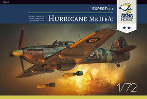 1/72 Hurricane Mk II B/C Expert Set - Hobby Sense