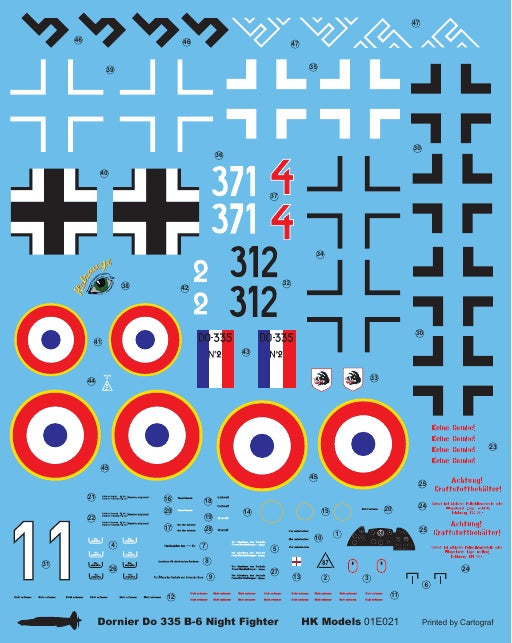 1/32 Dornier Do 335 B6 Night Fighter - Hobby Sense