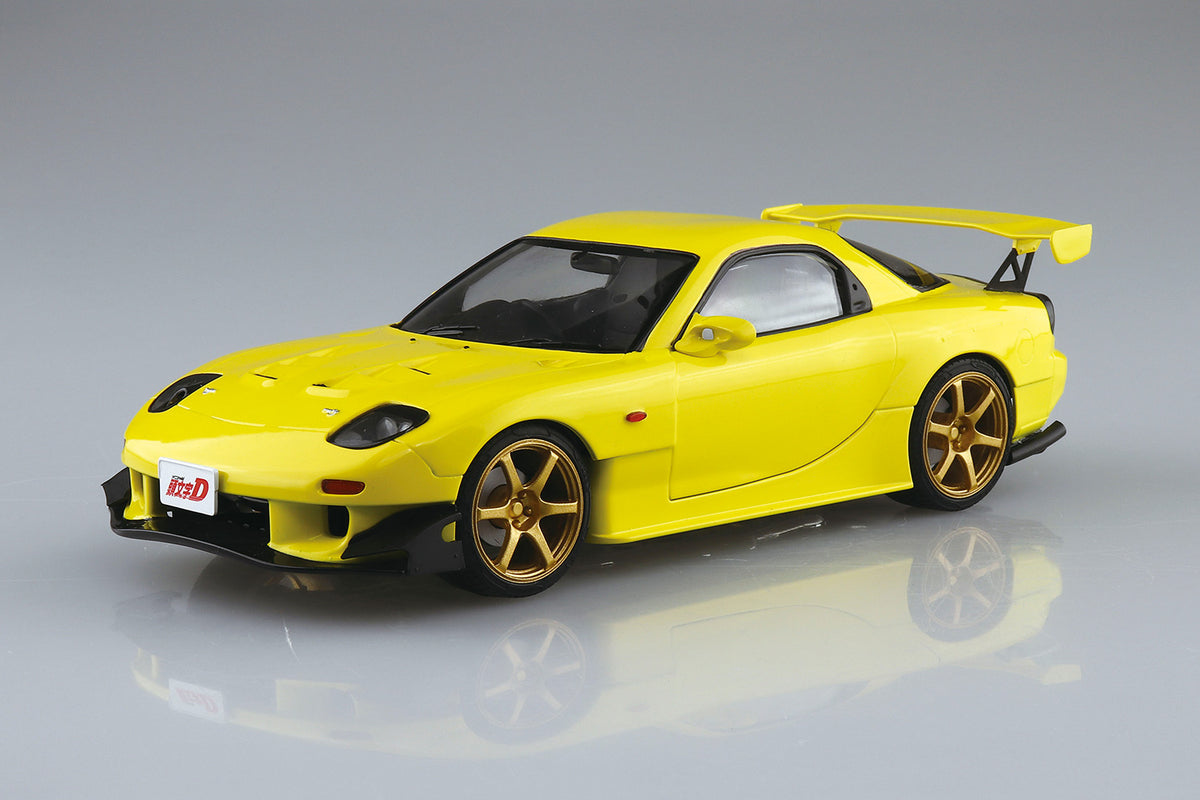 1/24 Pre-Painted Initial D Takahashi Keisuke FD3S RX-7 Project D Comics Vol.28 Ver. - Hobby Sense