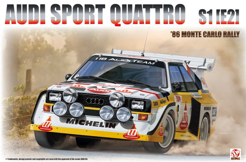 1/24 Audi Sport Quattro S1 [E2] 1986 Monte Carlo Rally - Hobby Sense