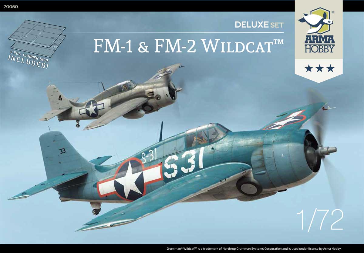 1/72 FM1 & FM2 Wildcat Deluxe Set - Hobby Sense