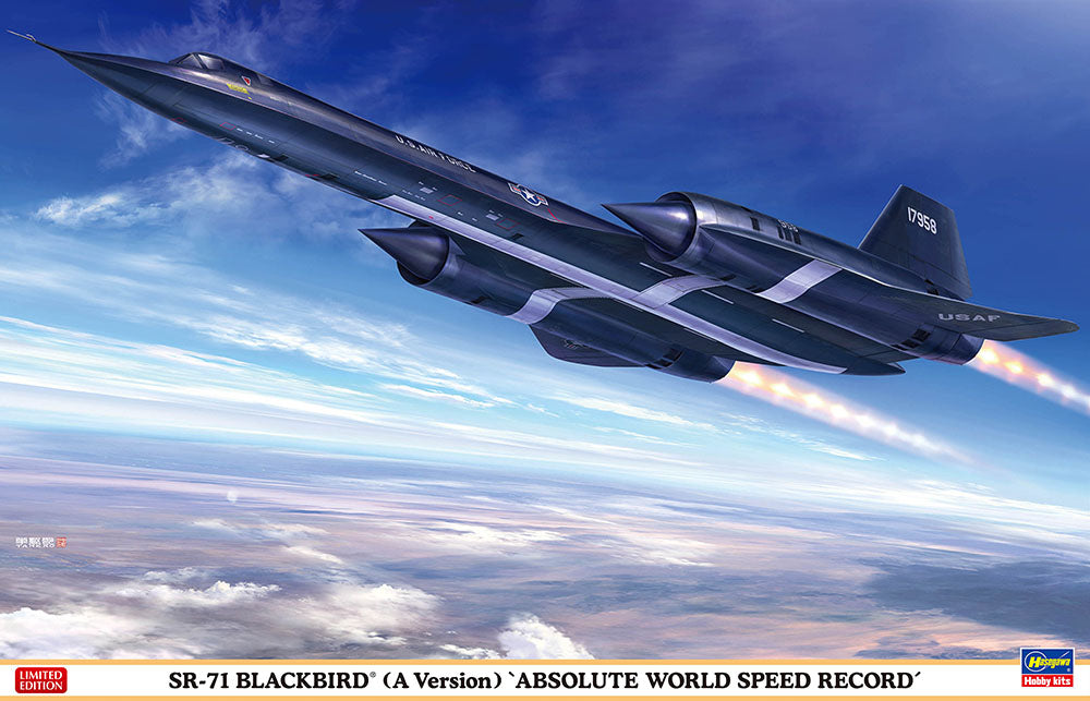 1/72 SR71 Blackbird (A Version) Absolute World Speed Record - Hobby Sense