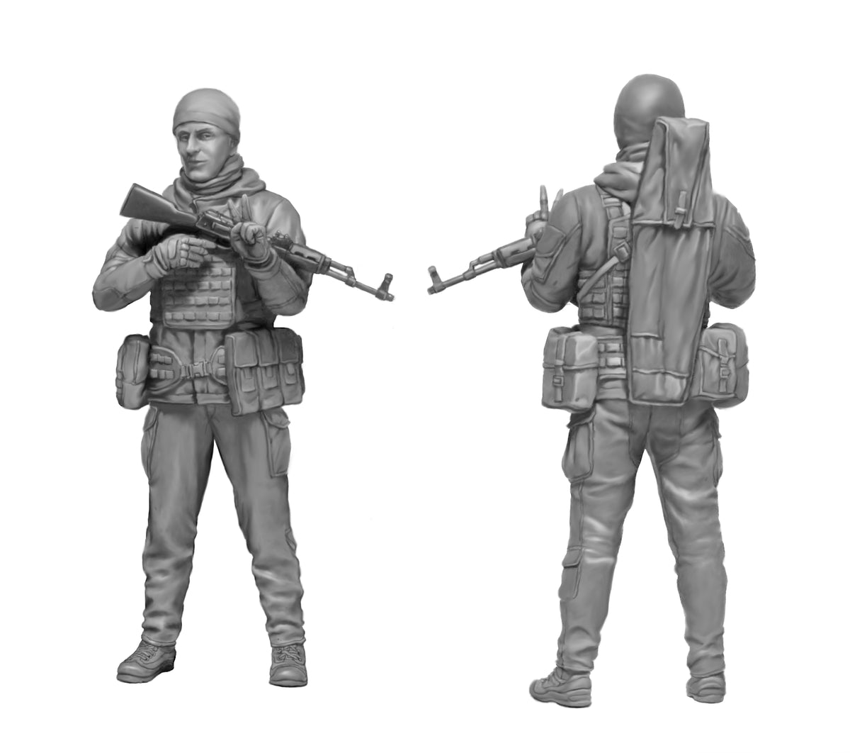 1/35 Russian-Ukrainian War series Defence of Kyiv, March 2022. Trophy. Kit No.1 - Hobby Sense