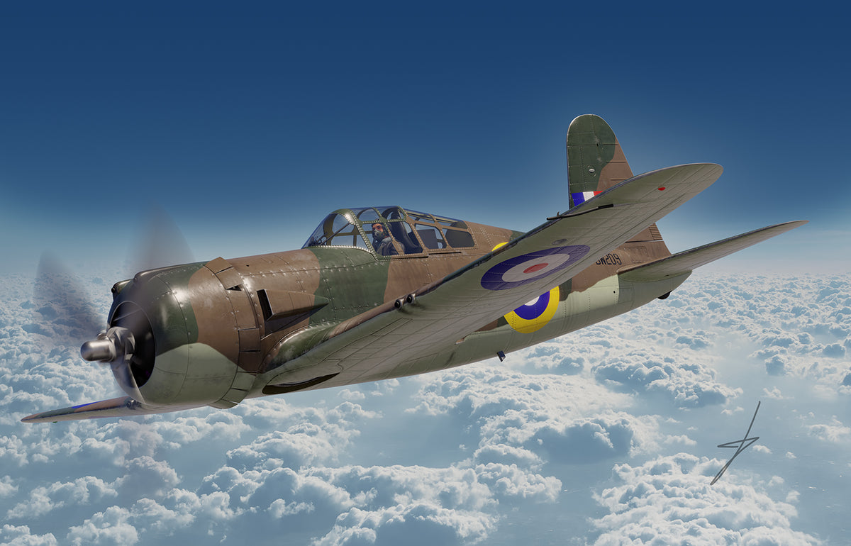 1/48 Vultee Vanguard Mk.I/J10 - Hobby Sense