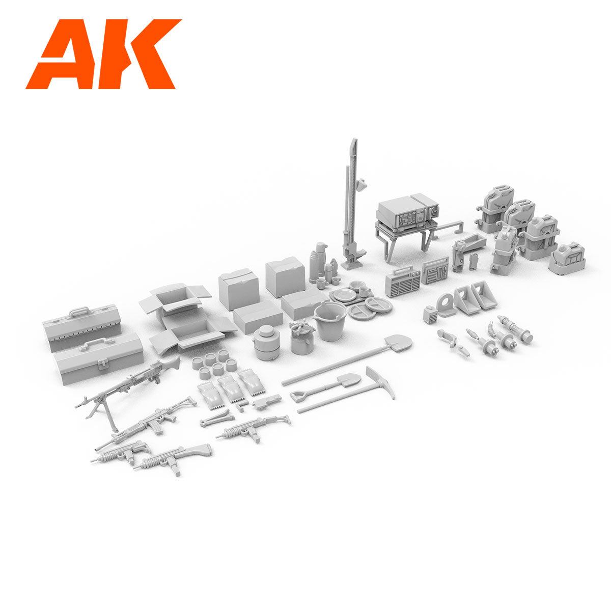 1/35 IDF Accessories - Hobby Sense
