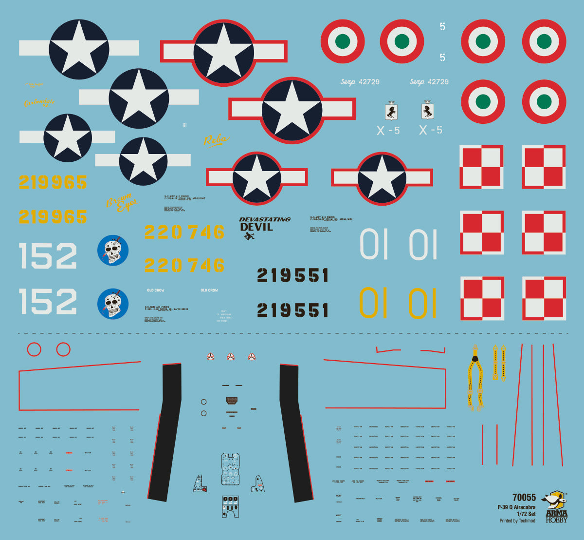 1/72 P39Q Airacobra - Hobby Sense