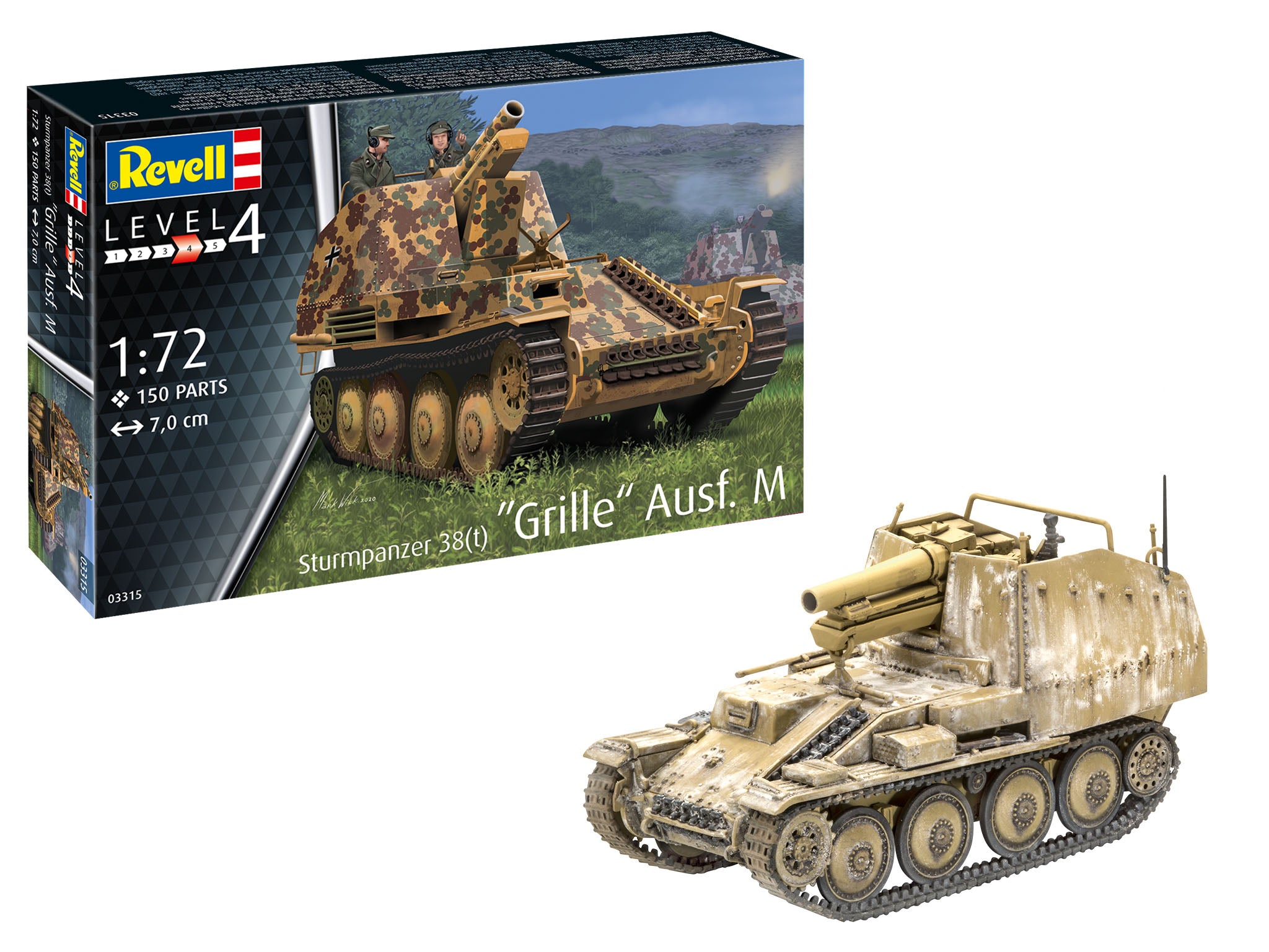 1/72 Sturmpanzer 38(t) Grille Ausf. M - Hobby Sense