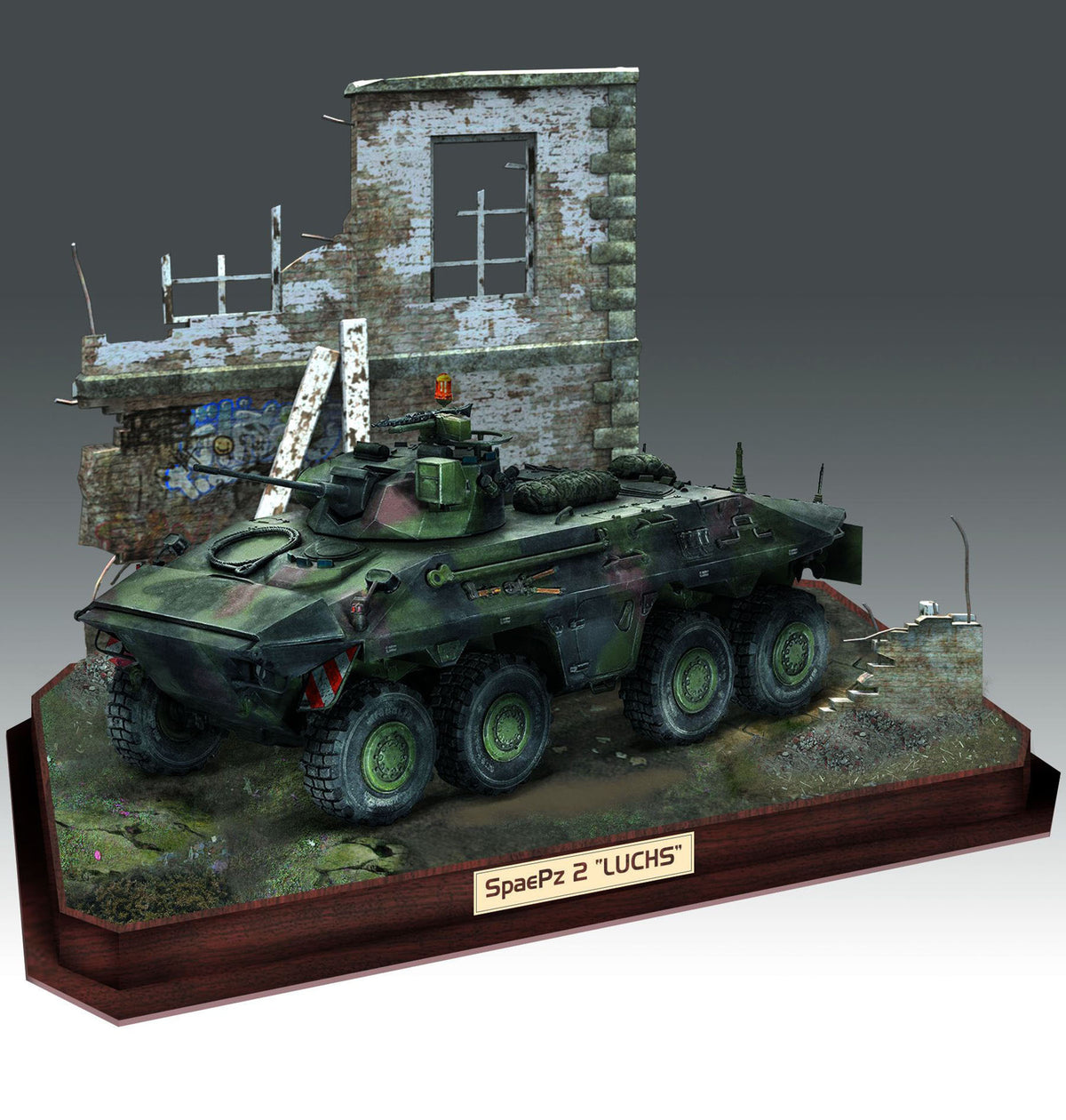 1/35 SpPz2 Luchs & 3D Puzzle Diorama - Hobby Sense