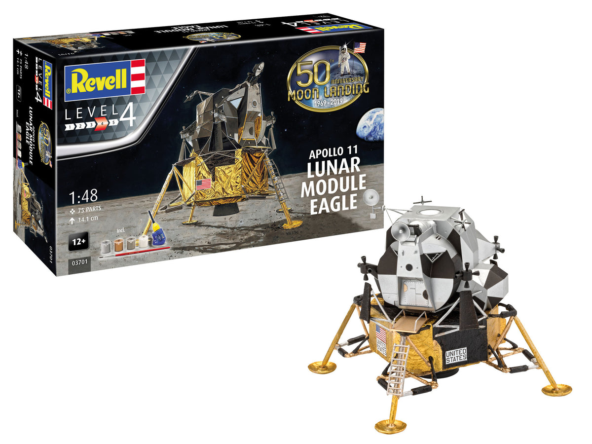 1/48 Apollo 11 Lunar Module Eagle (Revell) - Hobby Sense