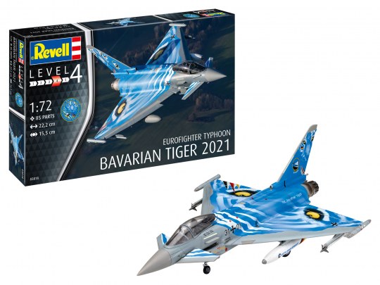 1/72 Eurofighter Typhoon The Bavarian Tiger 2021 - Hobby Sense