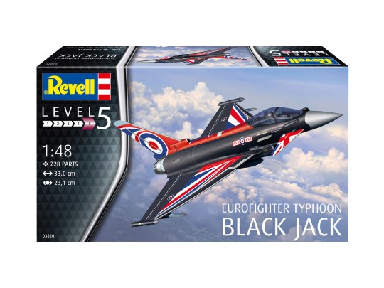 1/48 Eurofighter Typhoon Black Jack - Hobby Sense