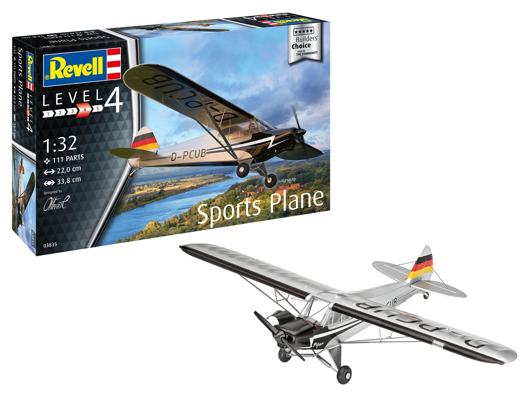1/32 Sports Plane - Hobby Sense