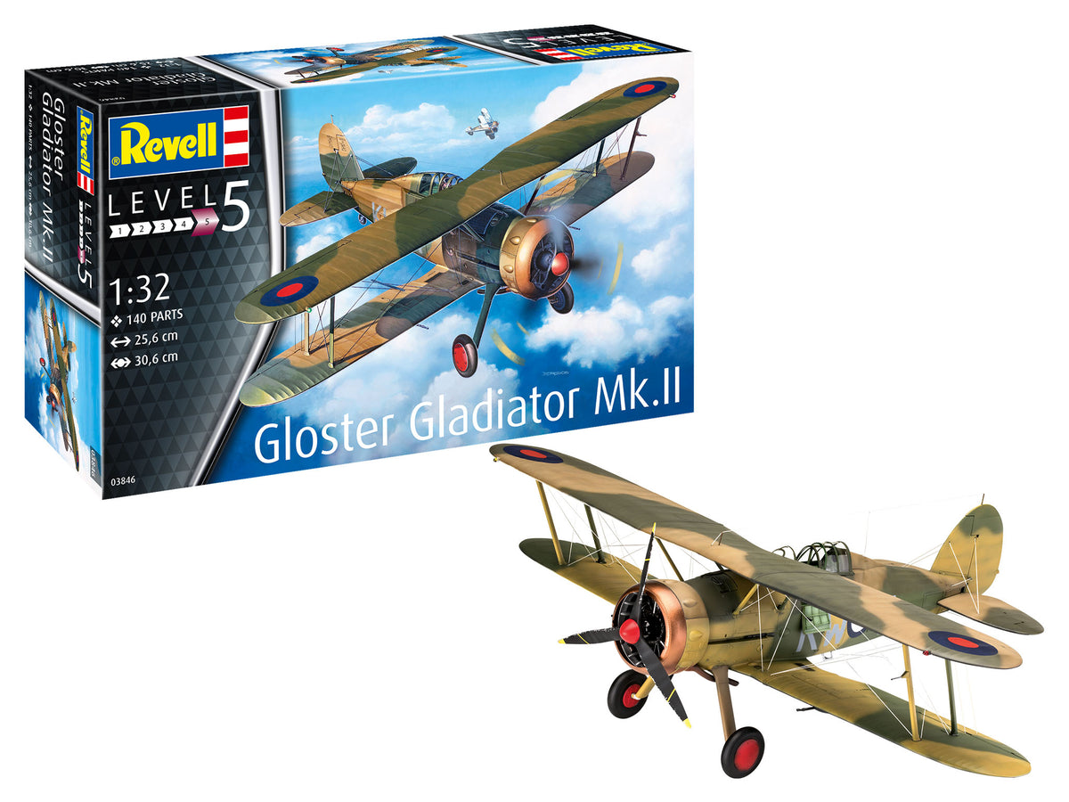 1/32 Gloster Gladiator Mk. II - Hobby Sense
