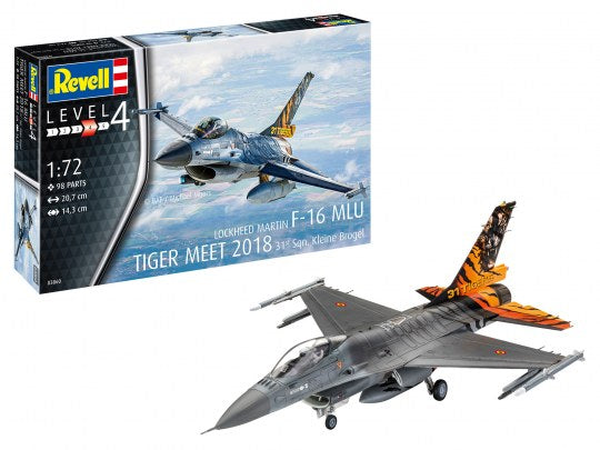 1/72 F16 MLU Tiger Meet 2018 31 Sqn. Kleine Brogel - Hobby Sense
