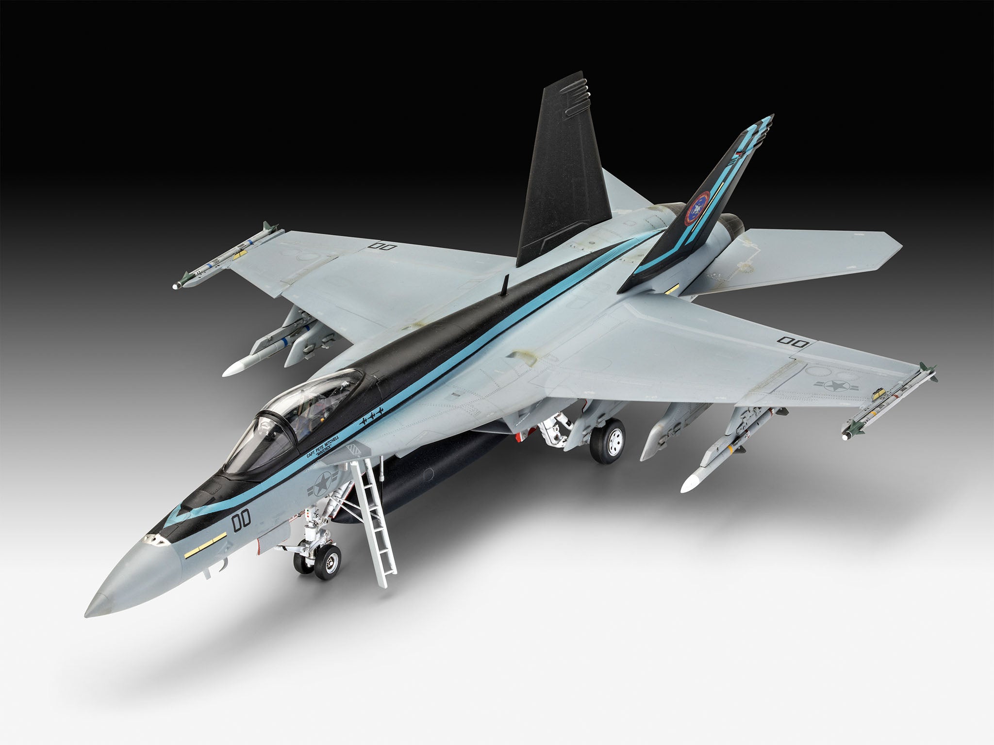 TOP GUN MAVERICK F/A-18スーパーホーネット Revell 85-5871 Top Gun Maverick's F/A-18E Super Hornet Fighter Jet