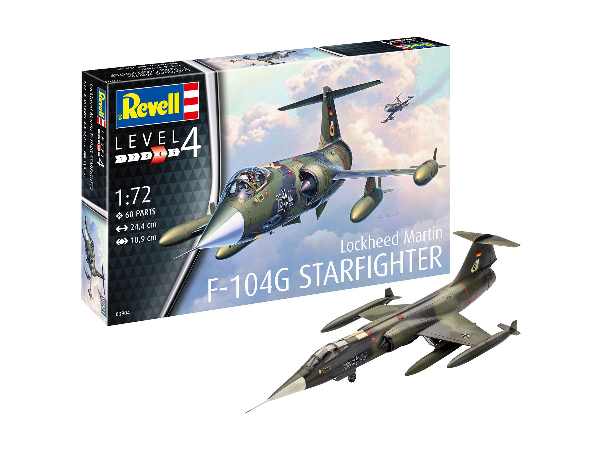 1/72 Lockheed Martin F-104G Starfighter - Hobby Sense