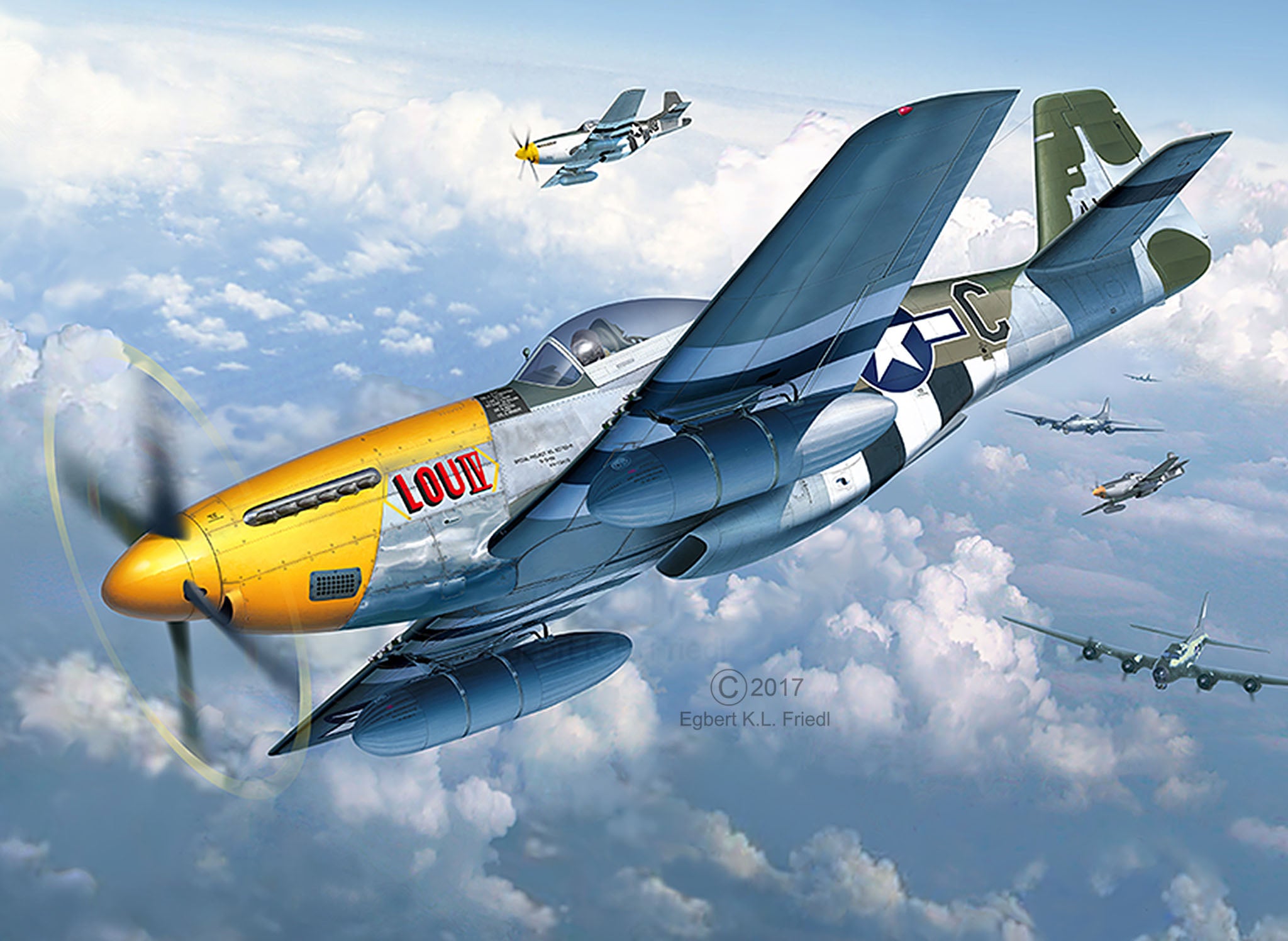 1/32 P-51D Mustang, Early Version - Hobby Sense