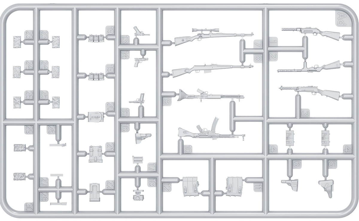 1/35 German Tank Riders Set 2 - Hobby Sense