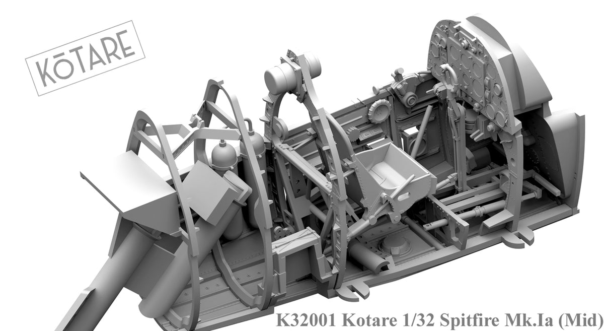 1/32 Spitfire Mk.Ia (Mid) - Hobby Sense