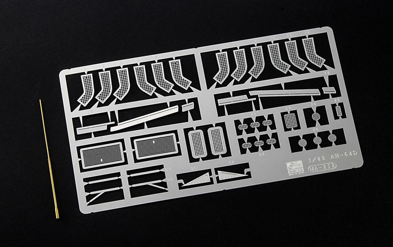 1/48 AH64D Apache Longbow Helicopter JGSDF, Detail Up Version - Hobby Sense