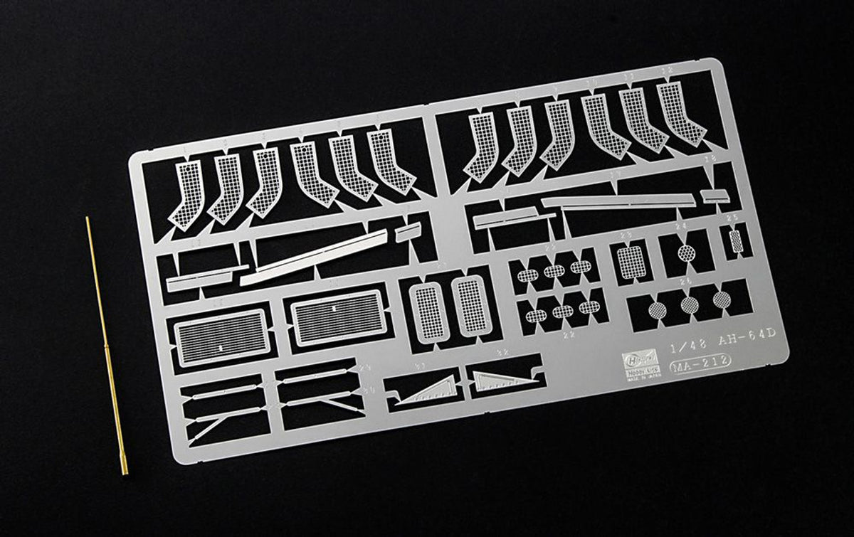 1/48 AH64D Apache Longbow Helicopter JGSDF, Detail Up Version - Hobby Sense