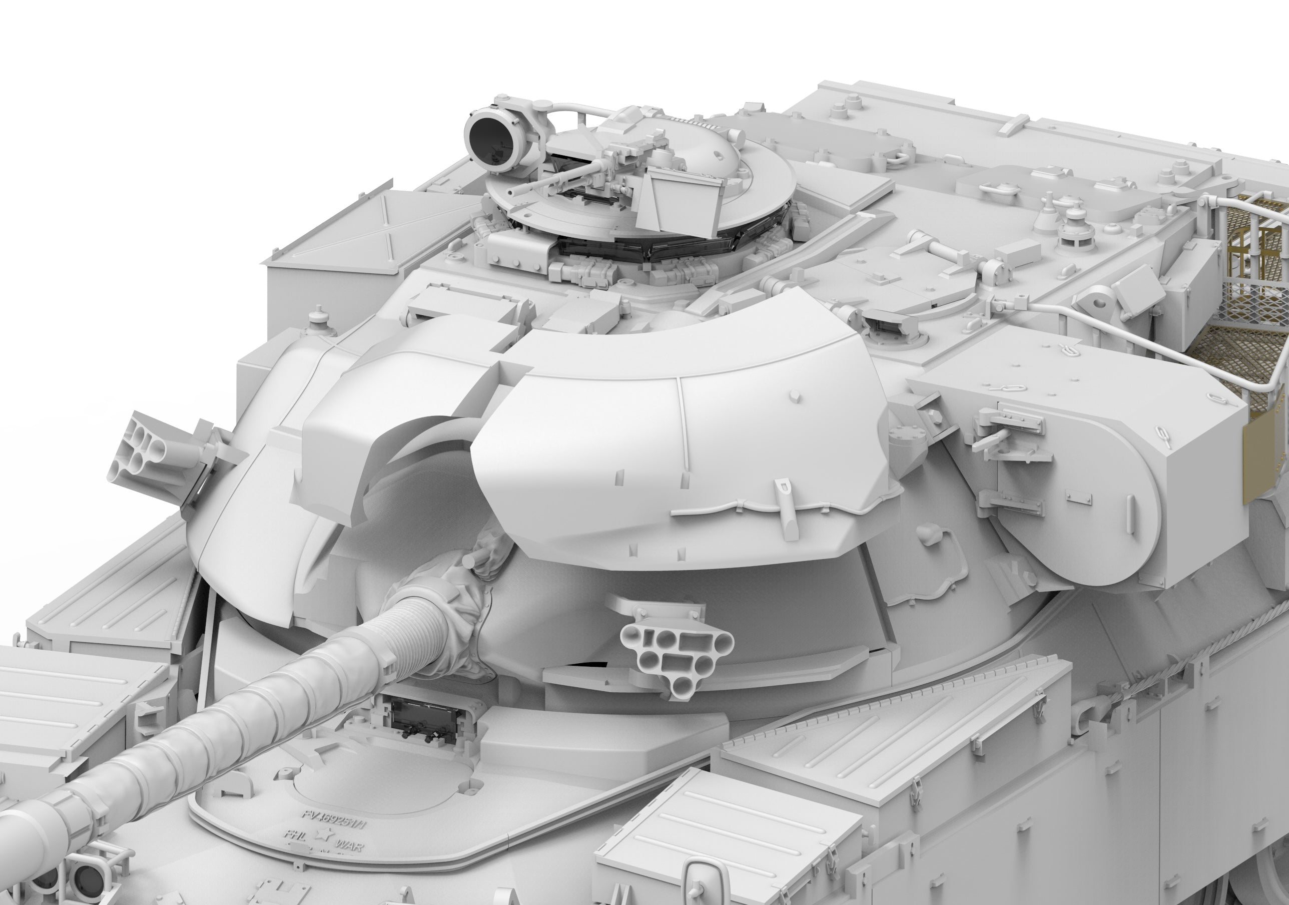 1/35 British Main Battle Tank Chieftain Mk10 - Hobby Sense