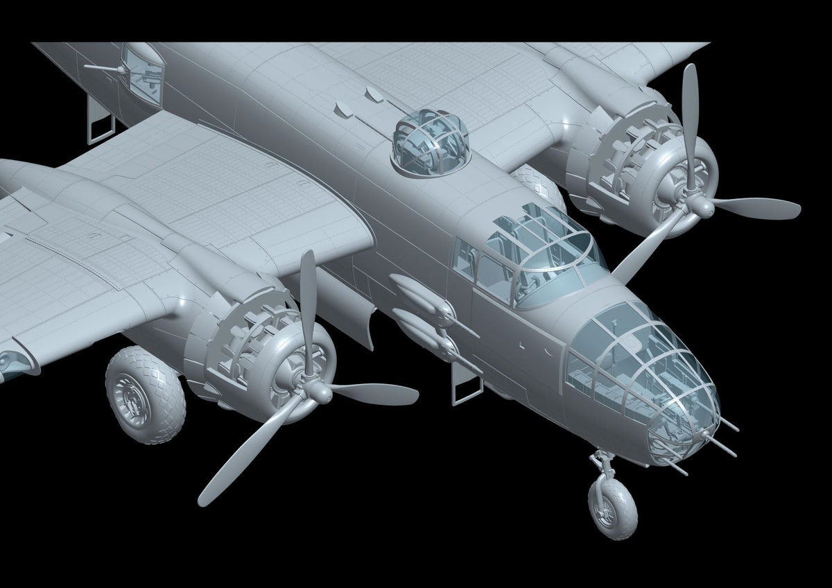 1/48 B25J Mitchell Glazed Nose - Hobby Sense
