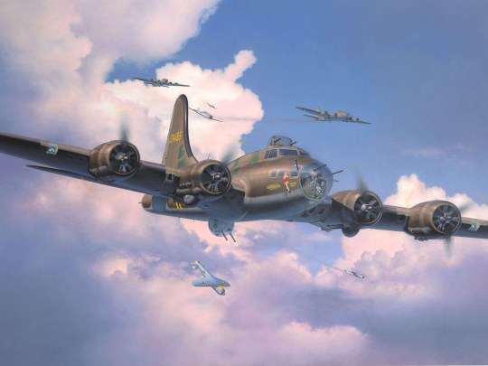 1/48 B17 F Memphis Belle - Hobby Sense