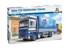 1/24 Volvo F16 Globetrotter Canvas Truck with Elevator - Hobby Sense