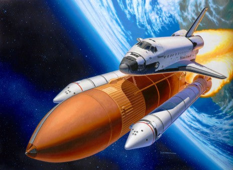 1/144 Space Shuttle Discovery with Booster Rockets - Hobby Sense