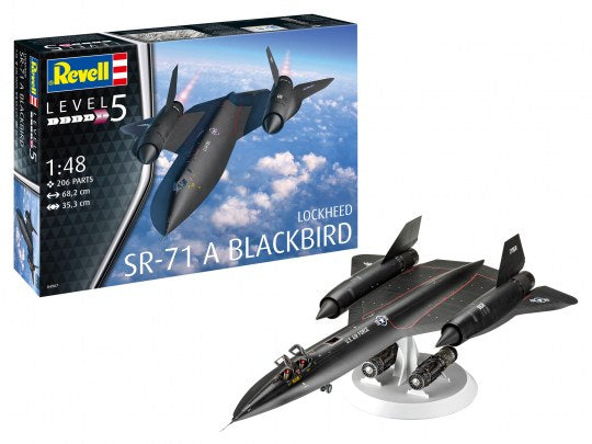 1/48 Lockheed SR71 A Blackbird, Revell Germany Ver. - Hobby Sense
