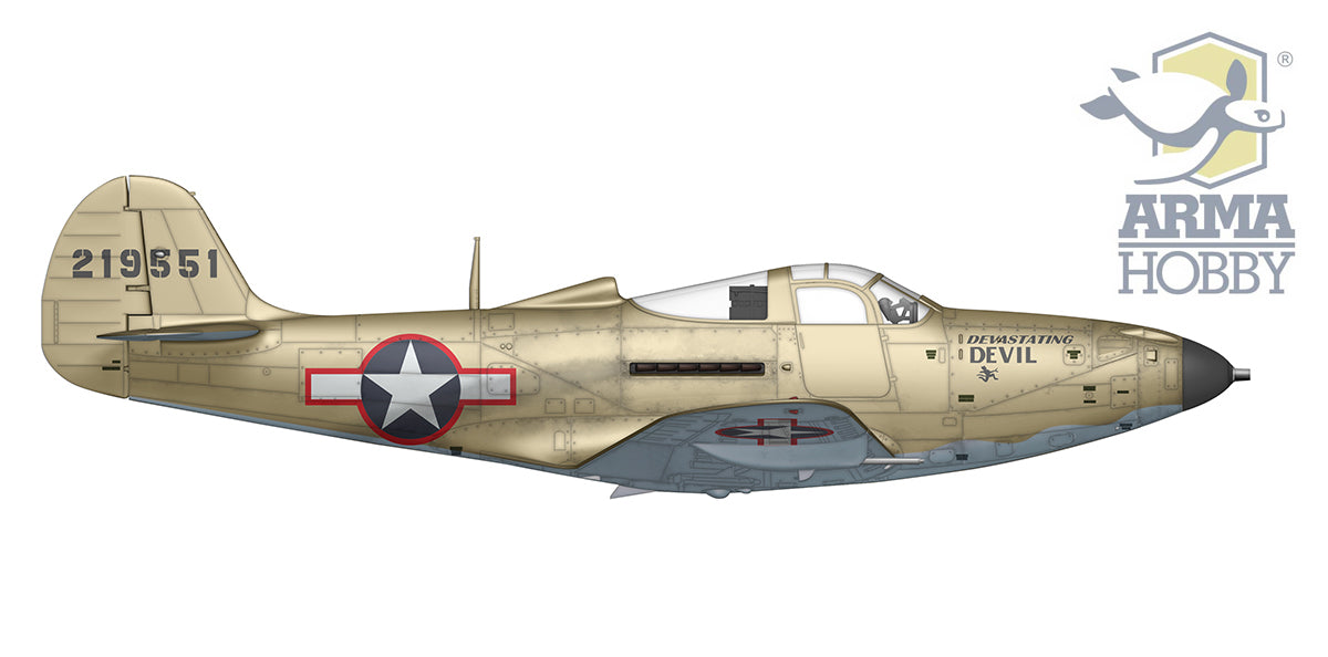 1/72 P39Q Airacobra - Hobby Sense