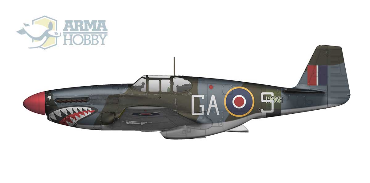 1/72 P51C Mustang Mk. III - Hobby Sense