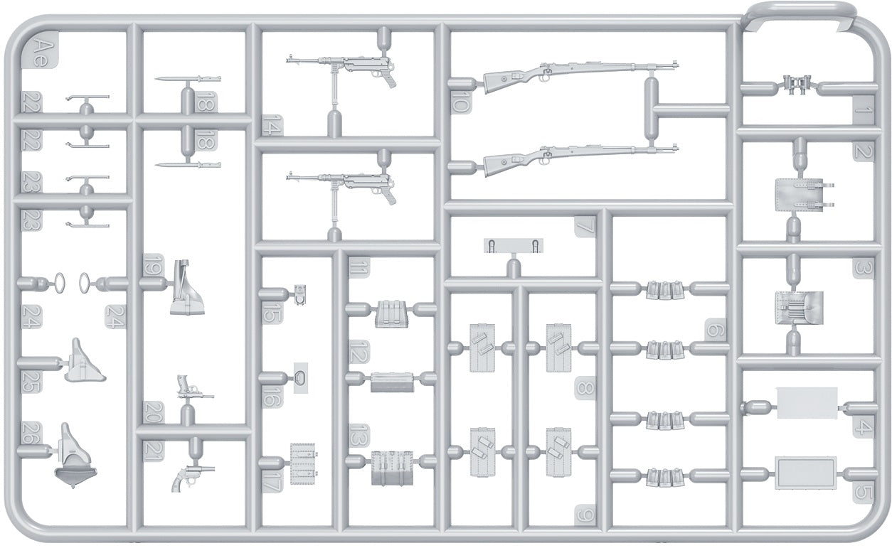1/35 German Tank Riders Set 2 - Hobby Sense