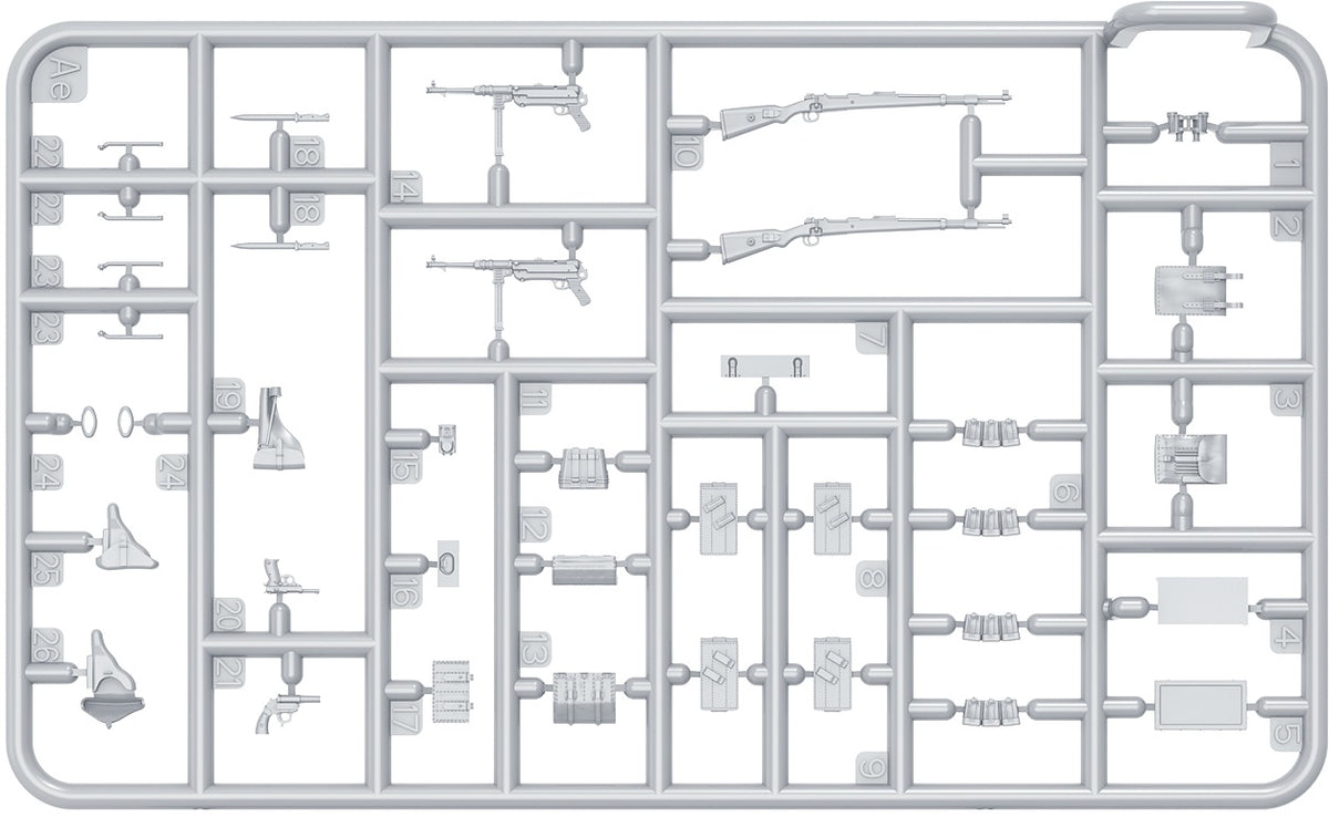 1/35 German Tank Riders Set 2 - Hobby Sense