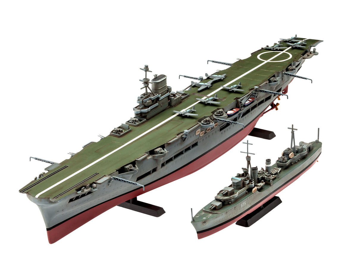 1/720 HMS Ark Royal, Tribal Class Destroyer - Hobby Sense