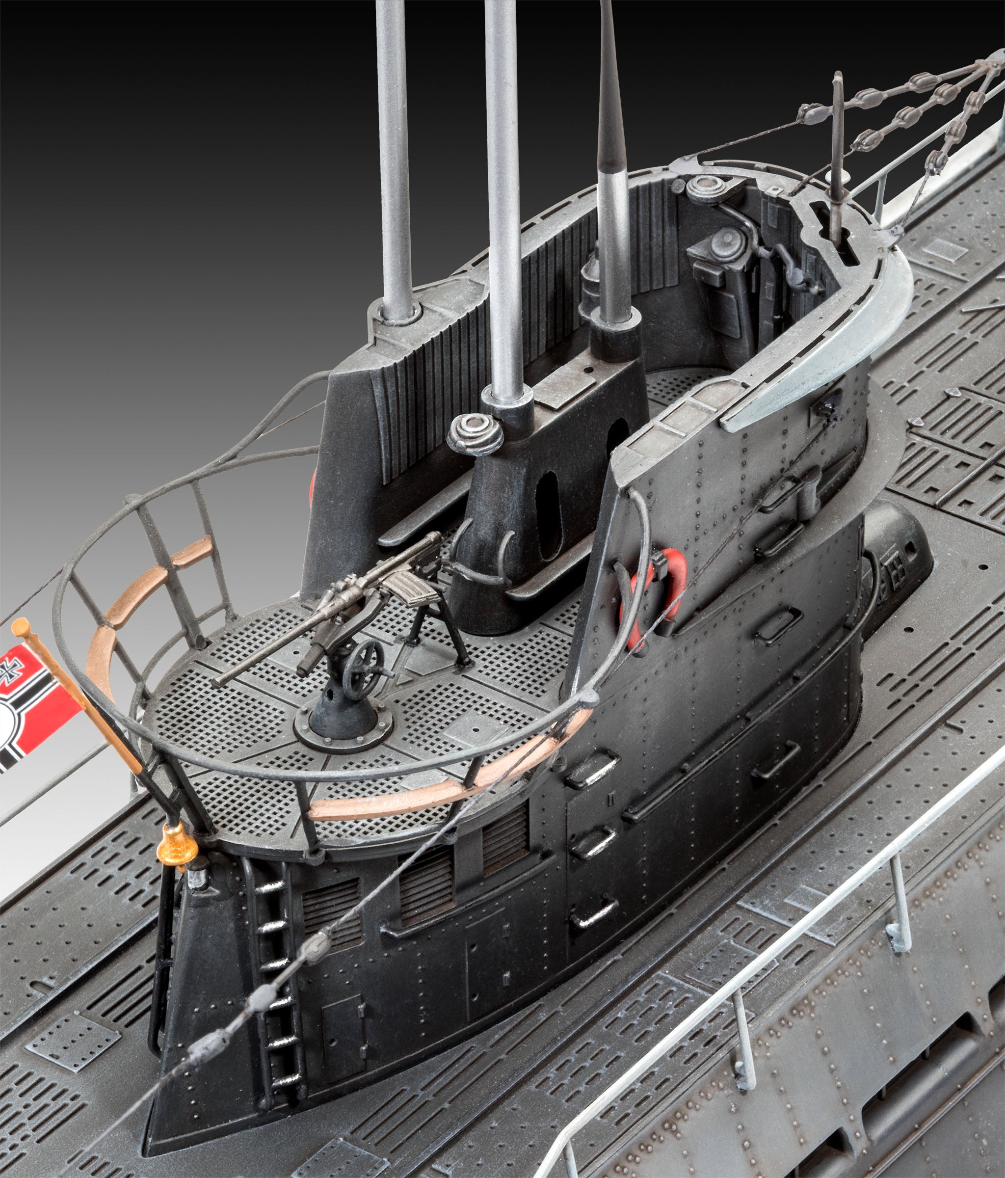 1/72 German Submarine Type IXC U67/U154 - Hobby Sense
