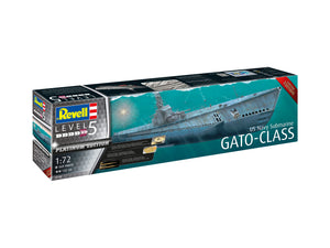 1/72 US Navy Submarine Gato Class Platinum Edition - Hobby Sense